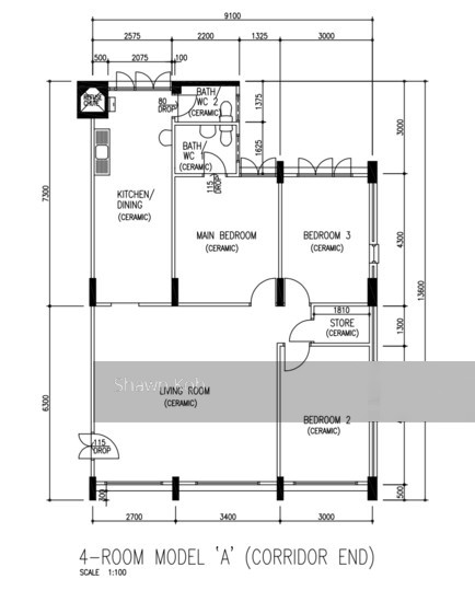 Blk 764 Yishun Street 72 (Yishun), HDB 4 Rooms #119808302
